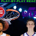 Detroit Pistons vs Utah Jazz NBA Play-By-Play Reaction 12/26/25 LIVE