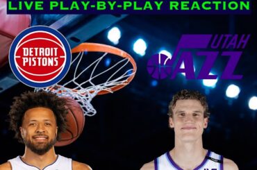 Detroit Pistons vs Utah Jazz NBA Play-By-Play Reaction 12/26/25 LIVE