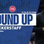 Post-Game Press Conference: J.B. Bickerstaff | Pistons vs. Jazz | 12.26.2025