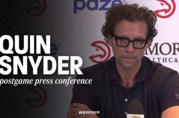 Hawks vs. Heat Postgame Press Conference: Quin Snyder