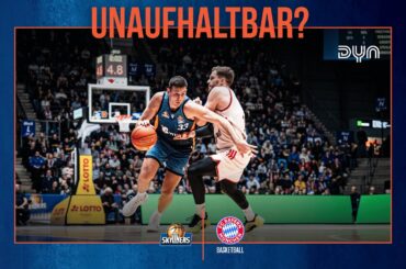 Highlights: SKYLINERS Frankfurt - FC Bayern München Basketball (Saison 2025/26) easyCredit BBL | Dyn