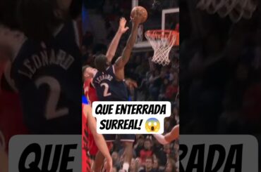 Que dunk é essa, Kawhi? 😱🔥🤯 #shorts #nba #basquete