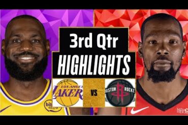 Los Angeles Lakers vs Houston Rockets Full Game Highlights 3rd Qtr | Dec 25 | 2025 NBA Highlights