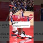 Embiid dropped 31 PTS in no-show socks 😭 (h/t dmai21/X)