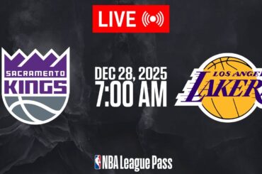 NBA LIVE! Sacramento Kings vs Los Angeles Lakers | December 28, 2025 | NBA Today NBA 2K26 Gameplay