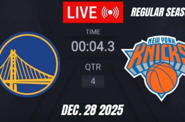NBA LIVE! New York Knicks vs Golden State Warriors | December 28, 2025 | Warriors vs Knicks 2K