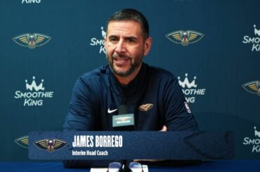James Borrego | Pelicans-Suns Postgame Interview 12/27/25