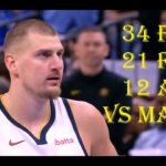 Nikola Jokic 34 Pts 21 Reb 12 Ast  Denver Nuggets vs Orlando Magic  HIGHLIGHTS