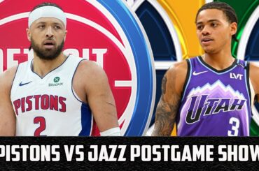 Detroit Pistons vs Utah Jazz Postgame Show | Pistons Talk Podcast