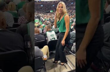 NBA Reporter Fail - TD Garden #nba #nbahighlights #bostonceltics #funnyshorts #funny