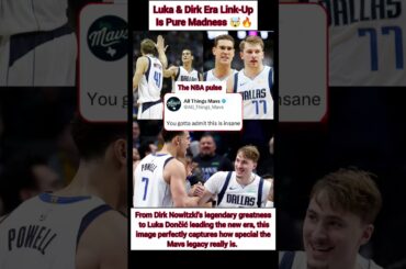 Luka & Dirk Era Link-Up Is Pure Madness 🤯 #nba #nbaaustralia #basketball #nbanation#viralvideo #usa