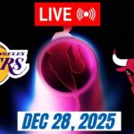 NBA LIVE! Los Angeles Lakers vs Chicago Bulls December 28, 2025 | 2025 NBA Season Live 2K