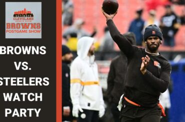 CLEVELAND BROWNS VS. PITTSBURGH STEELERS LIVE WATCH PARTY