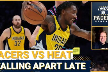 Why Indiana Pacers fell apart in 4th quarter during blowout loss v Miami Heat, Aaron Nesmith returns
