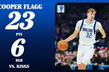 Cooper Flagg (23 PTS 6 REB) at Sacramento Kings | December 27, 2025