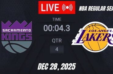 NBA LIVE! Los Angeles Lakers vs Sacramento Kings | December 28, 2025 | Lakers vs Kings LIVE (2K26)