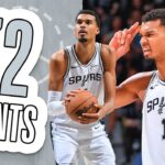 WEMBY'S BIG POINTS 💪 Wembanyama's Highlights v Utah Jazz