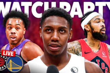 Raptors vs Warriors LIVE Watch Along | RJ Barrett RETURNS For Toronto🚨