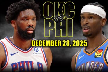 Oklahoma City Thunder vs Philadelphia 76ers Full Game Highlights – December 28, 2025 | NBA Season