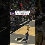 Tre Johnson hit that from the LOGO 🥶🎯 #highlights #nba #rookie #shorts