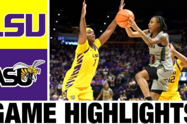 #5 LSU vs Alabama State Highlights | Women's Basketball | College Basketball 2025