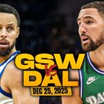 Golden State Warriors vs Dallas Mavericks Full Game Highlights | Dec 25, 2025 | FreeDawkins