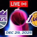NBA LIVE! Los Angeles Lakers vs Sacramento Kings | December 29, 2025 NBA Regular Season LIVE