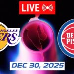 NBA LIVE! Los Angeles Lakers vs Detroit Pistons | December 30, 2025 NBA Regular Season LIVE