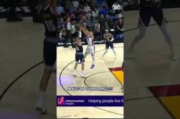 THIS IS REAL!! #denvernuggets #nba #nikolajokic #dunk