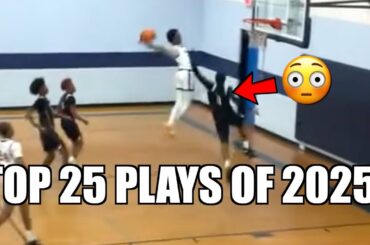 TOP 25 MOST INSANE Basketball Plays of 2025!
