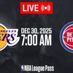 NBA LIVE! Los Angeles Lakers vs Detroit Pistons | December 30, 2025 | NBA Today NBA 2K26 Gameplay