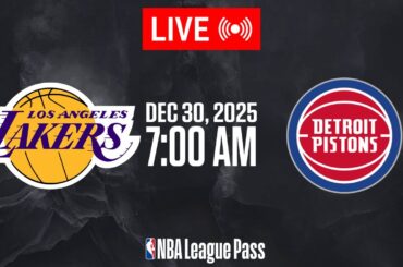 NBA LIVE! Los Angeles Lakers vs Detroit Pistons | December 30, 2025 | NBA Today NBA 2K26 Gameplay