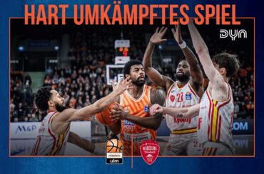 Highlights: Ratiopharm Ulm - Fitness First Würzburg Baskets | easyCredit BBL | Dyn