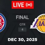 NBA LIVE! Los Angeles Lakers vs Detroit Pistons December 30, 2025 | 2025 NBA Season Live 2K
