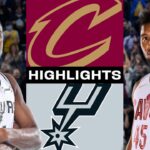 San Antonio Spurs Highlights vs Cleveland Cavaliers