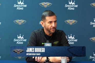 James Borrego | Pelicans-Knicks Postgame Interview 12/29/25