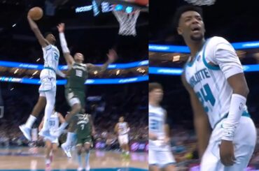 Brandon Miller calls Kyle Kuzma a dumb a*s b*tch after dunking on him 😂