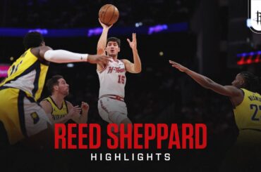 Reed Sheppard (13 points) Highlights vs. Indiana Pacers