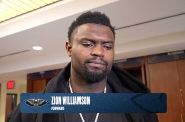 Zion Williamson on starting, team trust | Pelicans-Knicks Postgame Interview 12/29/25