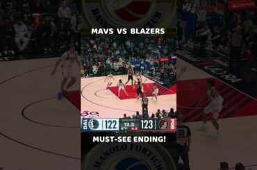 Avdija just shy of triple-double as Trail Blazers hold off Mavericks  #nba