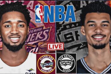 LIVE: CLEVELAND CAVALIERS vs SAN ANTONIO SPURS | NBA | PLAY BY PLAY | SCOREBOARD