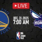 NBA LIVE! Golden State Warriors vs Charlotte Hornets | Dec. 31, 2025 | Hornets vs Warriors NBA 2K26