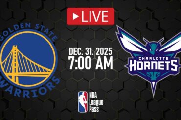 NBA LIVE! Golden State Warriors vs Charlotte Hornets | Dec. 31, 2025 | Hornets vs Warriors NBA 2K26