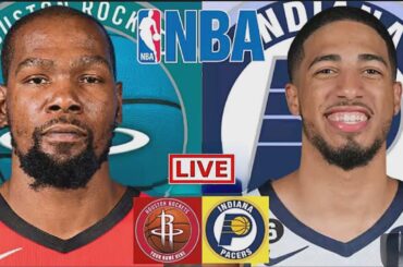 NBA LIVE: INDIANA PACERS vs HOUSTON ROCKETS (LIVESCORE)
