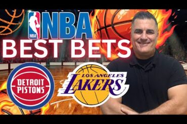 LATE NIGHT NBA Showdown! Pistons vs Lakers Predictions and BEST Bets