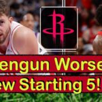 Rockets Ideal Starting 5? | Sengun Slippage? | Finney-Smith Return!