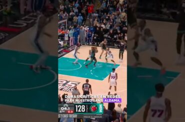 😡 Duras CRÍTICAS para Santi Aldama por FALLAR un TIRO 😳