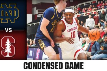 Notre Dame vs. Stanford Condensed Game | 2025-26 ACC Men's Basketball