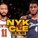 New York Knicks vs Cleveland Cavaliers Full Game Highlights | Dec 25, 2025 | FreeDawkins