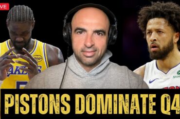 Lakers Lose To Pistons, 128-106 | Detroit Dominates Paint & 4th Quarter | No Show From Ayton